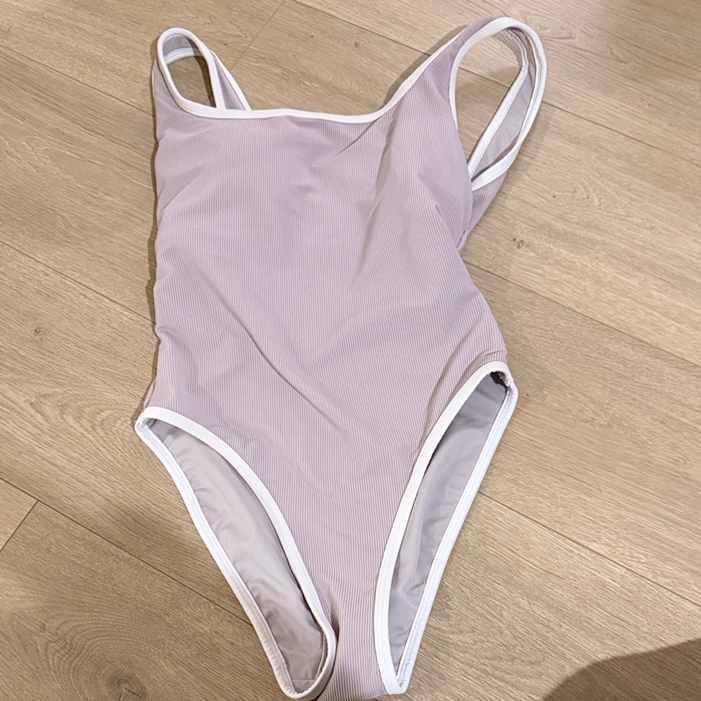 LainSnow Lavender One Piece Swimsuit